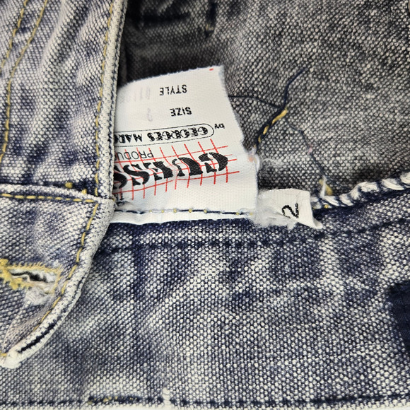 Vintage Georges Marciano Guess Jeans Size 2 Patchwork Tapered High Waist 80s - Picture 5 of 8